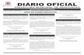 DIÁRIO OFICIAL - arapongas.pr.gov.br · DIÁRIO OFICIAL PREFEITURA MUNICIPAL DE ARAPONGAS TERÇA-FEIRA - 06/01/2015 DECRETO nº 1.378/14, de 12 de dezembro de 2014 ANTONIO JOSÉ