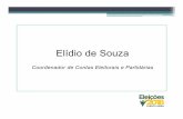 Elídiode Souza - TRE-RJ | Tribunal Regional Eleitoral · → Autofinanciamento de campanha eleitoral Princípio da Anualidade Eleitoral Ocorre que o art. 11 da Lei 13.488/2017, que