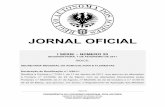 JORNAL OFICIAL - Azores...A Portaria n.º 21/2009, de 24 de Março, com as alterações introduzidas pelas Portarias n.º 68/2009, de 21 de Agosto, nº 88/2009, de 22 de Outubro e