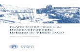 PLANO ESTRATÉGICO de Desenvolvimento Urbano de VISEU 2020 · Regeneração e revitalização da Área de Reabilitação Urbana de Viseu = 10,6 milhões de euros. Mobilidade Urbana,