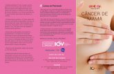 CÂNCER DE MAMA - iov.com.br da mama.pdf · câncer de mama ou ovário, ou com câncer de mama bilateral, ou se vários parentes de 2º grau tiverem tido câncer de mama ou ovários.