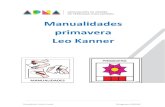 Manualidades primavera Leo Kanner - Autismo Madrid...Arcoiris de primavera Materiales: • Rollos de papel • Pinturas • Papel de seda o papel pinocho o telas de varios colores.