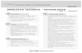 Nível ANALISTA TÉCNICO - TECNOLOGIAnetstorage.fgv.br/mpba2017/MPBA_Analista_Tecnico_-_Tecnologia_(… · Analista Técnico - Tecnologia Tipo 1 – Cor BRANCA – Página 4 . 7 .