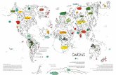 Uma viagem por um mundo de sensações, · Este mapa vai ajudá-lo a transportar-se para um qualquer sítio onde poderia estar a apreciar estes cocktails. ... Uma viagem por um mundo