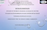 DEFESA DE DISSERTAÇÃO - UniFOAsites.unifoa.edu.br/portal_ensino/mestrado/memat/arquivos/disserta… · defesa de dissertaÇÃo aplicaÇÃo de tratamento organosolv ao bagaÇo de