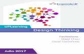 UPLearning Design Thinking · Fundador: Prende Colaboratorio de Diseño e Innovación Diseñador Gráﬁco (PUCP, 2008) especializado en Design Thinking y Gestión de la Innovación