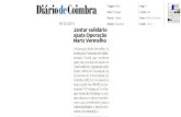 Universidade de Coimbra · 2015-02-02 · Nariz Vermelho A Operação Nariz Vennelho é a Instituição Palticular de Solida- riedade Social que receberá parte das receitas do jantar