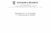 Relatório e Contas 1º Semestre 2003web3.cmvm.pt/sdi2004/emitentes/docs/fsd6556.pdf · IV.2 - IMOBILIÁRIA, HOTELARIA E COMÉRCIO ALIMENTAR IV.2.1. - MERCADO INTERNO Neste primeiro