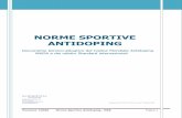 NORME SPORTIVE ANTIDOPING...Versione 1/2020 Norme Sportive Antidoping - NSA Pagina 3 TITOLO II PROCEDIMENTO DISCIPLINARE Sezione I Fase di indagine Art. 20 Gestione dei risultati pag.