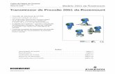 Transmissor de Pressão 2051 da Rosemount - Product Data Sheet · 2020-03-28 · Folha de Dados do Produto 00813-0113-4101, Rev. AA Março de 2008 3 Modelo 2051 da Rosemount Apresentação