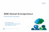 IBM Global Entrepreneur - WordPress.com · Suporte de Marketing e Vendas Acesso ao cliente ... Academia Influenciador es Startups VARs e VADs ISVs e SIs Desenvolve dores individuais