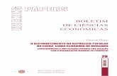 PAPERS WORKING - Faculdade de Direito · W p 8 peOple’s Republic Of china as a maRket ecOnOmy cOnsequences and implicatiOns RegaRding the WORld tRade ORganizatiOn ABSTRACT: The