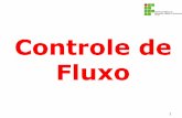 Controle de Fluxo - WordPress.com · 3 O if-else ! 3.6 - O If-ElseO IF é uma estrutura de seleção simples; A sintaxe do if no Java é a seguinte: Exemplo: Material do Treinamento