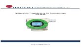 Manual do Transmissor de Temperatura MST885...Em caso de falha do transmissor o autodiagnóstico leva a corrente de saída para 3,7 mA ou para 21 mA de acordo com o configurado pelo