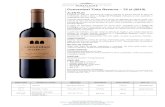 Conventual Tinto Reserva - Adega Cooperativa de Portalegre · Portalegre cunhe os seus vinhos com uma enorme excentricidade, singularidade e personalidade. Esta singularidade foi
