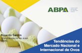 Tendências do Mercado Nacional e Internacional de Ovos · Tendências do Mercado Nacional e Internacional de Ovos . Ricardo Santin . Vice-presidente de aves ABPA