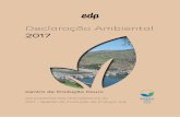 Declaração Ambiental 2017 · sistema de gestão ambiental a ser certificado foi o da Central Termoelétrica de Setúbal, em 1999, segundo a norma ISO 14001:1996, a primeira norma