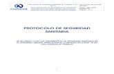 PROTOCOLO DE SEGURIDAD SANITARIA...PROTOCOLO DE SEGURIDAD SANITARIA DE COCONAL S.A.P.I. DE C.V. Clave: COC-0001-PG-SS-001 BIS DE ACUERDO CON LOS LINEAMIENTOS DE SEGURIDAD SANITARIA