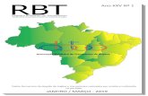 RBT Ano XXV Nº 1 - ABTO · 29/07/2019 RBT 1º semestre de 2019 03/02/2020 RBT 2019 anual Dados de transplantes de Ossos, Valva e Pele serão divulgados na versão semestreal e anual