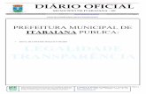 PREFEITURA MUNICIPAL DE...deste documento, desde que visualizado através do site  PREFEITURA MUNICIPAL DE ITABAIANA PUBLICA: …
