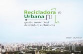 FIESP - 05/04/17 · Cenário Brasileiro de REEE Quanto a dados de REEE*, temos: •O faturamento anual da Indústria Eletroeletrônica, segundo ABINEE, foi de R$131.2 bilhões em