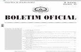 BOLETIM OFICIAL - Conselho superior de magistratura - Home · BOLETIM OFICIAL Terça-feira, 25 de julho de 2017I Série Número 43 ÍNDICE CONSELHO DE MINISTROS: Decreto-lei n.º