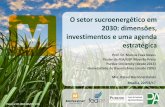 O setor sucroenergético em 2030: dimensões, investimentos ... · O setor sucroenergético em 2030: dimensões, investimentos e uma agenda estratégica Prof. Dr. Marcos Fava Neves