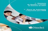Relatório de Gestão Relatório de Gestão e Contas do ... · Relatório de Gestão e Contas – Exercício 2007 NERLEI – Associação Empresarial da Região de Leiria 7 Projectos