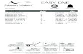 EASY ONE · MERCEDES Classe C 2000->2007 4 98,5 cm 98,5 cm 31 cm 64,5 cm ... (si faltante, no montar los bares y por favor contacte su distribuidor). Los ajustes de los dispositivos
