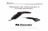 Manual de Operação e Programação - Com 87 anos de ...sistemas.sweda.com.br/downloads/371_sl_1a.pdf · Manual de Operação e Programação - Leitor de Código de Barras SL-10