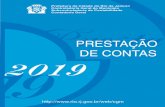 PRESTAÇÃO DE CONTAS - Rio de Janeiro · A prestação de contas do Prefeito deve estar em acordo com as instruções básicas definidas pelo Tribunal de Contas do Município do