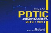 Ministério da Saúde PDTIC - DATASUSdatasus.saude.gov.br/wp-content/uploads/2020/05/PDTIC11022020-… · de referência, princípios, diretrizes e estrutura orgânica da área de