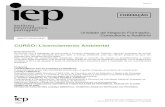 CURSO: Licenciamento Ambiental - IEP Formação AMBIENTAL.pdf · CURSO: Licenciamento Ambiental Enquadramento De acordo com a legislação da Prevenção e Controlo Integrado de Poluição,