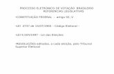 PROCESSO ELETRONICO DE VOTAÇÃO BRASILEIRO …rezende/trabs/seminarioIR-AP... · eleitoral brasileiro 1)teste de 03/2012 – violabilidade do sigilo do voto 2) adi 4543/2011 –