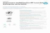 IPG LES NEW TEMPLATE - Hewlett Packardreduzidas, graças ao design inovador e à tecnologia de toner.4 As opções de manuseamento do papel incluem um suporte com rodas e um alimentador