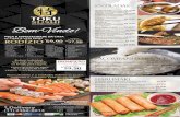 Toku Sushi - Culinária Japonesa · 2019-08-08 · Misto de Salmåo e Peixe branco em cubos ao molho especial com cebola roxa e pimenta-dedo-de-moça. RS 39,90 SALMÃO FLAMBADO (PORO