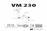 Homepage-BR | decathlonsav - VM230 BOOK · 2017-06-28 · Nas bicicletas, cada rotação do pedal corresponde a uma distância de 4 metros, nas bicicletas elípticas, 2 movimentos