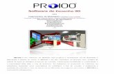 Software de Desenho 3Db - CadTresDcadtresd.pt/v0/Pro100_Software_de Desenho_3D.pdf · Capacidade de desenho de qualquer interior (cozinhas, salas de banho, quartos, roupeiros, escritórios),