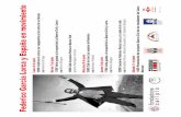 semana Lorquiana - WordPress.com · 2016-06-02 · Federico García 'orca y España en movimiento tunes 6 de junio 18:00 Conferencia 'orca, las vanguardias y las artes de su tiempo