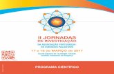 II JORNADAS - Eventos · ii jornadas de investigaÇÃo da associaÇÃo portuguesa de cuidados paliativos resumos. 8 sessÕes plenÁrias sessão plenária i, dia 17 de março, das