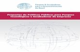 MINISTÉRIO DA CIÊNCIA, TECNOLOGIA E INOVAÇÃO (MCTI)ppi.certi.org.br/4-PropostasPoliticasPublicasParquesIncubadoras.pdf · MINISTÉRIO DA CIÊNCIA, TECNOLOGIA E INOVAÇÃO (MCTI)