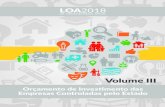 LOA 2018 - Minas Geraisplanejamento.mg.gov.br/sites/default/files/... · cemig distribuiÇÃo s.a. - cemig distribuidora 0 1.128.750.000 1.700.001.000 0 2.828.751.000 cemig geraÇÃo