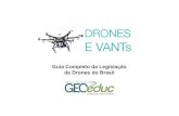 Guia Completo da Legislação de Drones do Brasil · Além da autorização de uso do equipamento junto à ANAC, os pilotos precisam pedir uma liberação de voo aos órgão regionais