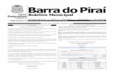 Boletim Informativo da Prefeitura Municipal de Barra do ...transparencia.portalbarradopirai.com.br/images... · Boletim Informativo da Prefeitura Municipal de Barra do Piraí •