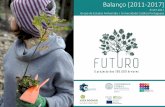 Balanço [2011-2017] · Balanço [2011-2017] 31.07.2017 Grupo de Estudos Ambientais | Universidade Católica Portuguesa. BREVE APRESENTAÇÃO DO FUTURO O FUTURO - projeto das 100.000