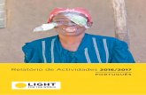 Relatório de Actividades 2016/2017 português · Fortalecemos a nossa luta contra as DTN (doenças tropicais negligenciadas) na Etiópia, juntamente com nossos parceiros internacionais.