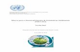 FDES - Marco para o Desenvolvimento de Estatísticas Ambientais · Marco para o Desenvolvimento de Estatísticas Ambientais (FDES 2013) Versão final Preparado pela Divisão de Estatística
