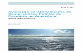 Avaliação ao Atendimento do Compromisso Público da Pecuária … · 2018-11-07 · Título do Relatório: Avaliação ao atendimento do Compromisso Público da Pecuária na Amazônia