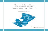 Carta Educativa do Concelho de Miranda do Douro · Carta Educativa do concelho de Miranda do Douro Atualização 2012/13 6 Nota introdutória “A carta educativa é, a nível municipal,