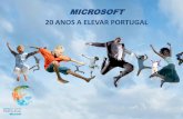 MICROSOFT 20 ANOS A ELEVAR PORTUGALdownload.microsoft.com/.../PPT_20_anos_MSFT_Portugal.pdf · 2018-10-13 · 20 ANOS EM RETROSPECTIVA... Rodrigo Costa Director Geral Microsoft Portugal